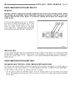 Предварительный просмотр 875 страницы Chrysler 2005 Crossfire SRT6 Service Manual