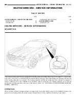 Предварительный просмотр 885 страницы Chrysler 2005 Crossfire SRT6 Service Manual