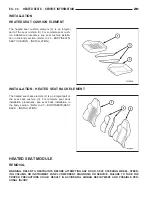 Предварительный просмотр 904 страницы Chrysler 2005 Crossfire SRT6 Service Manual