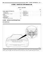 Предварительный просмотр 915 страницы Chrysler 2005 Crossfire SRT6 Service Manual