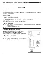 Предварительный просмотр 1072 страницы Chrysler 2005 Crossfire SRT6 Service Manual