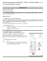 Предварительный просмотр 1111 страницы Chrysler 2005 Crossfire SRT6 Service Manual