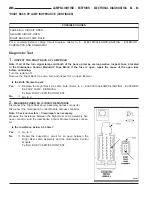 Предварительный просмотр 1129 страницы Chrysler 2005 Crossfire SRT6 Service Manual