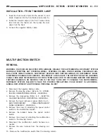 Предварительный просмотр 1185 страницы Chrysler 2005 Crossfire SRT6 Service Manual