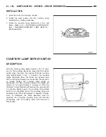 Предварительный просмотр 1214 страницы Chrysler 2005 Crossfire SRT6 Service Manual