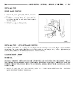 Предварительный просмотр 1219 страницы Chrysler 2005 Crossfire SRT6 Service Manual