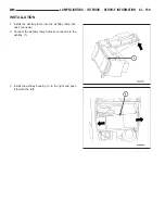 Предварительный просмотр 1225 страницы Chrysler 2005 Crossfire SRT6 Service Manual