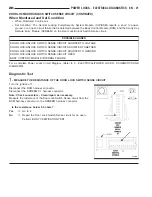 Предварительный просмотр 1251 страницы Chrysler 2005 Crossfire SRT6 Service Manual