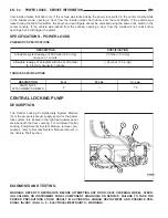 Предварительный просмотр 1264 страницы Chrysler 2005 Crossfire SRT6 Service Manual