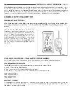 Предварительный просмотр 1265 страницы Chrysler 2005 Crossfire SRT6 Service Manual