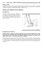 Предварительный просмотр 1276 страницы Chrysler 2005 Crossfire SRT6 Service Manual