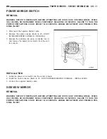 Предварительный просмотр 1301 страницы Chrysler 2005 Crossfire SRT6 Service Manual