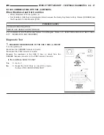 Предварительный просмотр 1533 страницы Chrysler 2005 Crossfire SRT6 Service Manual