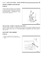 Предварительный просмотр 1566 страницы Chrysler 2005 Crossfire SRT6 Service Manual