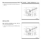 Предварительный просмотр 1567 страницы Chrysler 2005 Crossfire SRT6 Service Manual