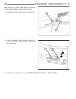 Предварительный просмотр 1613 страницы Chrysler 2005 Crossfire SRT6 Service Manual