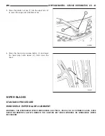 Предварительный просмотр 1619 страницы Chrysler 2005 Crossfire SRT6 Service Manual