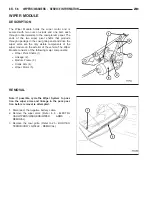 Предварительный просмотр 1626 страницы Chrysler 2005 Crossfire SRT6 Service Manual