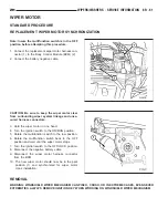 Предварительный просмотр 1631 страницы Chrysler 2005 Crossfire SRT6 Service Manual