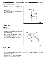 Предварительный просмотр 1647 страницы Chrysler 2005 Crossfire SRT6 Service Manual