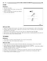 Предварительный просмотр 1648 страницы Chrysler 2005 Crossfire SRT6 Service Manual