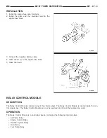 Предварительный просмотр 1919 страницы Chrysler 2005 Crossfire SRT6 Service Manual