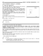 Предварительный просмотр 2041 страницы Chrysler 2005 Crossfire SRT6 Service Manual