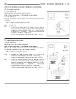 Предварительный просмотр 2091 страницы Chrysler 2005 Crossfire SRT6 Service Manual