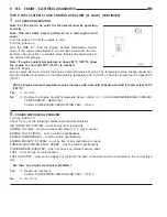 Предварительный просмотр 2158 страницы Chrysler 2005 Crossfire SRT6 Service Manual