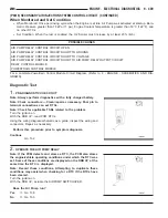 Предварительный просмотр 2363 страницы Chrysler 2005 Crossfire SRT6 Service Manual