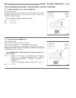 Предварительный просмотр 2539 страницы Chrysler 2005 Crossfire SRT6 Service Manual