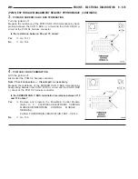 Предварительный просмотр 2597 страницы Chrysler 2005 Crossfire SRT6 Service Manual