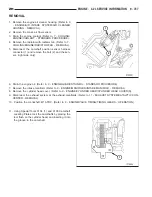 Предварительный просмотр 2661 страницы Chrysler 2005 Crossfire SRT6 Service Manual