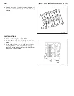 Предварительный просмотр 2673 страницы Chrysler 2005 Crossfire SRT6 Service Manual