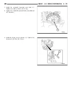 Предварительный просмотр 2675 страницы Chrysler 2005 Crossfire SRT6 Service Manual