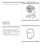 Предварительный просмотр 2725 страницы Chrysler 2005 Crossfire SRT6 Service Manual