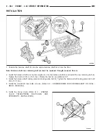 Предварительный просмотр 2756 страницы Chrysler 2005 Crossfire SRT6 Service Manual