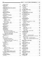 Предварительный просмотр 2761 страницы Chrysler 2005 Crossfire SRT6 Service Manual