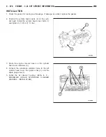 Предварительный просмотр 2800 страницы Chrysler 2005 Crossfire SRT6 Service Manual