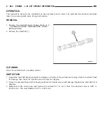 Предварительный просмотр 2808 страницы Chrysler 2005 Crossfire SRT6 Service Manual