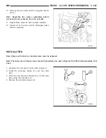 Предварительный просмотр 2811 страницы Chrysler 2005 Crossfire SRT6 Service Manual