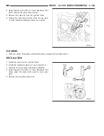 Предварительный просмотр 2815 страницы Chrysler 2005 Crossfire SRT6 Service Manual