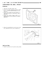 Предварительный просмотр 2820 страницы Chrysler 2005 Crossfire SRT6 Service Manual