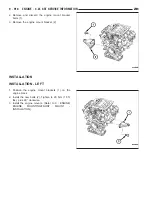 Предварительный просмотр 2842 страницы Chrysler 2005 Crossfire SRT6 Service Manual