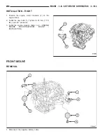 Предварительный просмотр 2843 страницы Chrysler 2005 Crossfire SRT6 Service Manual