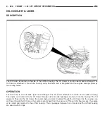 Предварительный просмотр 2864 страницы Chrysler 2005 Crossfire SRT6 Service Manual