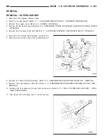 Предварительный просмотр 2877 страницы Chrysler 2005 Crossfire SRT6 Service Manual