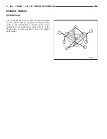 Предварительный просмотр 2908 страницы Chrysler 2005 Crossfire SRT6 Service Manual