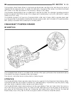 Предварительный просмотр 2971 страницы Chrysler 2005 Crossfire SRT6 Service Manual