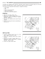 Предварительный просмотр 2972 страницы Chrysler 2005 Crossfire SRT6 Service Manual